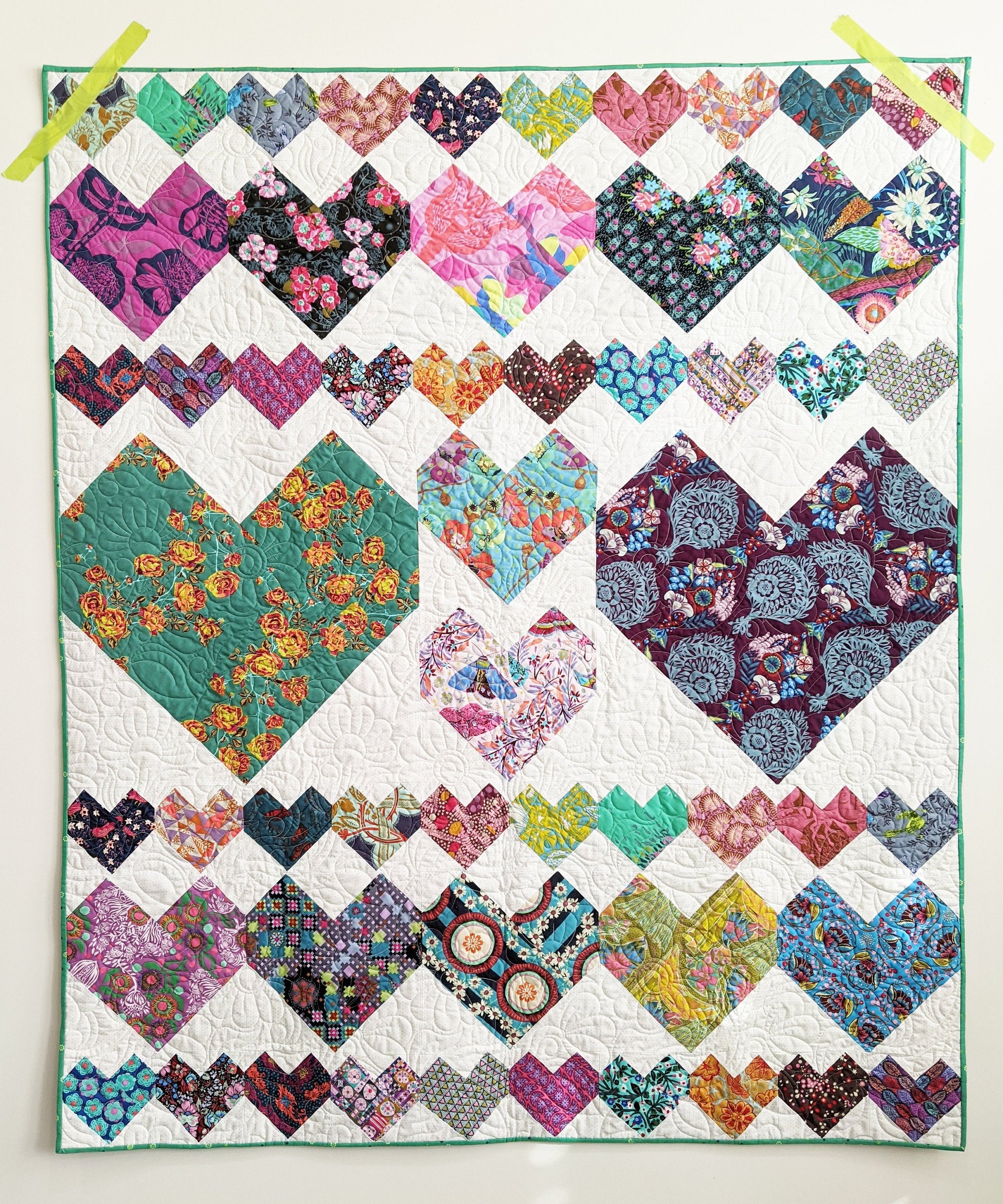 Cordate PDF Quilt Pattern - Automatic Download